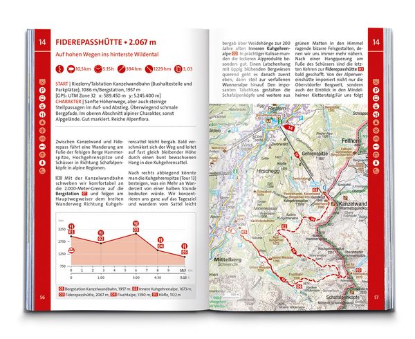 Produktbild: KOMPASS Wanderf&uuml;hrer Kleinwalsertal, 35 Touren