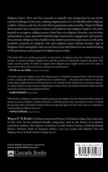Produktbild: Religious Peace, Then and Now