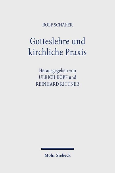 Produktbild: Gotteslehre und kirchliche Praxis