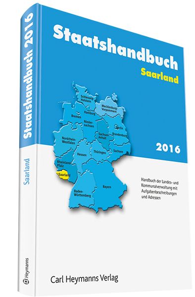 Produktbild: Staatshandbuch Saarland 2016