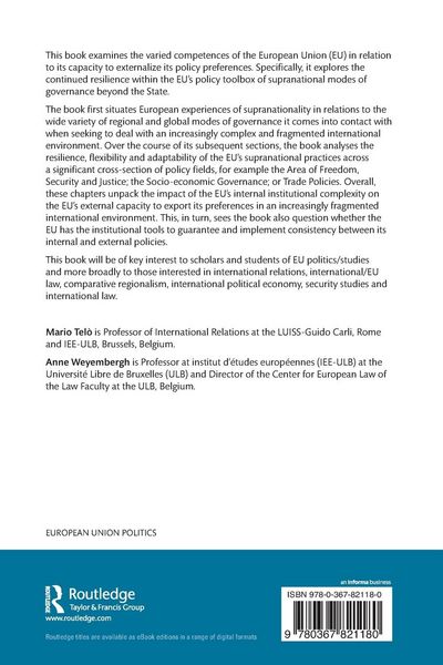 Produktbild: Supranational Governance at Stake
