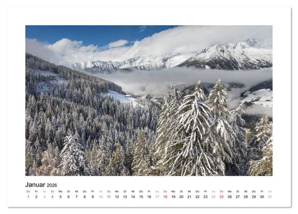 Produktbild: Sehnsucht nach S&uuml;dtirol (Wandkalender 2026 DIN A3 quer), CALVENDO Monatskalender
