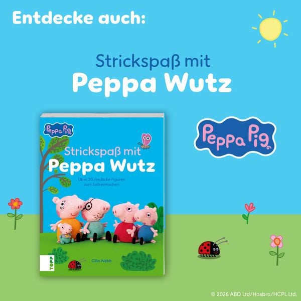 Produktbild: H&auml;kelspa&szlig; mit Peppa Wutz
