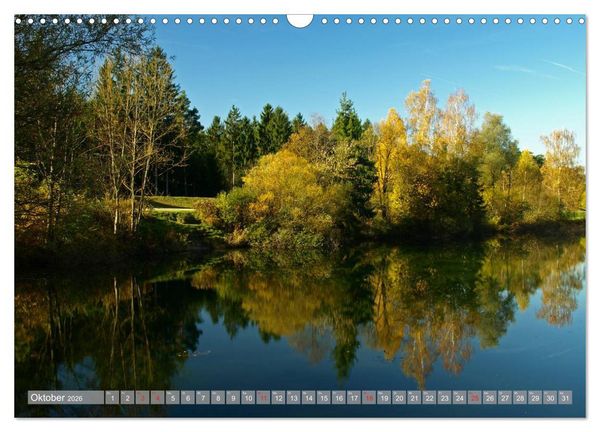 Produktbild: Bezauberndes Ampertal bei Moosburg (Wandkalender 2026 DIN A3 quer), CALVENDO Monatskalender