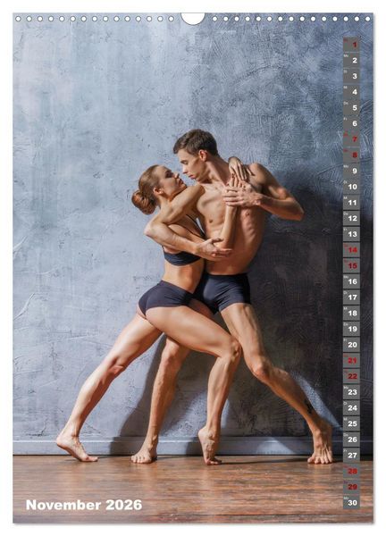 Produktbild: Sinneseindruck Ballett (Wandkalender 2026 DIN A3 hoch), CALVENDO Monatskalender