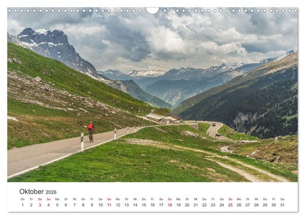 Produktbild: Schweizer Alpenp&auml;sse (Wandkalender 2026 DIN A3 quer), CALVENDO Monatskalender