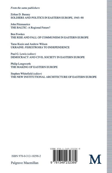 Produktbild: The Soviet Union in Eastern Europe, 1945&ndash;89