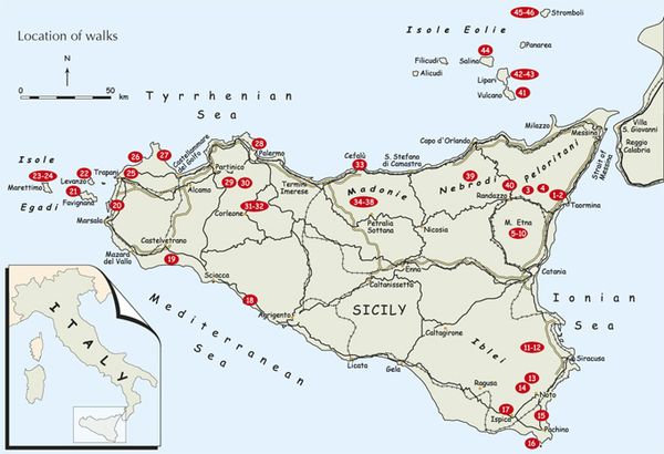 Produktbild: Walking in Sicily