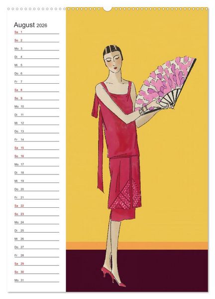 Produktbild: Historische Eleganz (Wandkalender 2026 DIN A2 hoch), CALVENDO Monatskalender