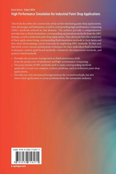 Produktbild: High Performance Simulation for Industrial Paint Shop Applications