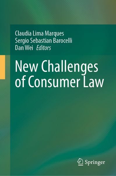Produktbild: New Challenges of Consumer Law
