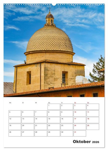 Produktbild: Pisa - Reiseplaner (hochwertiger Premium Wandkalender 2026 DIN A2 hoch), Kunstdruck in Hochglanz