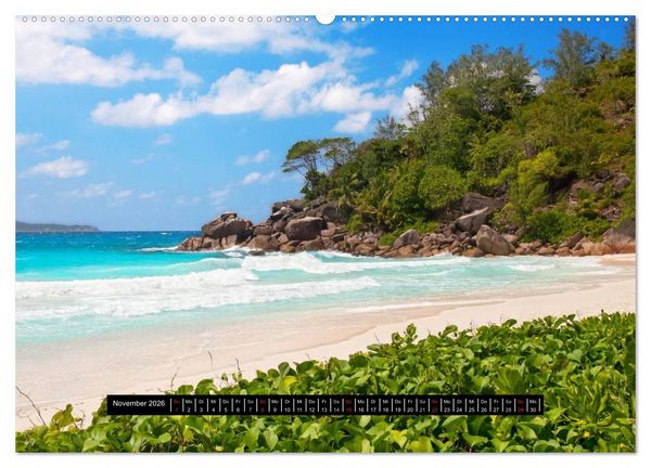 Produktbild: Seychellen (Wandkalender 2026 DIN A2 quer), CALVENDO Monatskalender