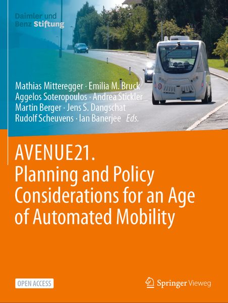 Produktbild: AVENUE21. Planning and Policy Considerations for an Age of Automated Mobility