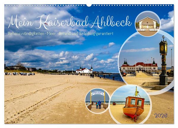 Produktbild: Mein Kaiserbad Ahlbeck (Wandkalender 2026 DIN A2 quer), CALVENDO Monatskalender