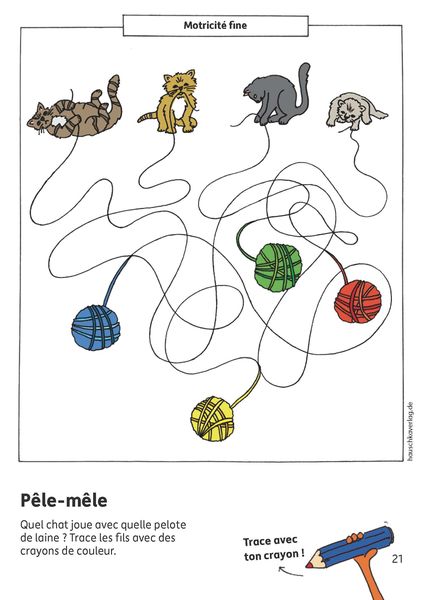 Bloc de maternelle à partir de 4 ans - Cahier d'activités pour les enfants 4 ans - Activités et Jeux educatifs maternelle