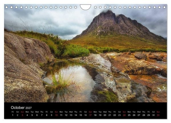 Produktbild: THE HIGHLANDS (Wall Calendar 2027 DIN A4 landscape), CALVENDO 12 Month Wall Calendar