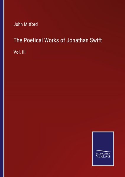 Produktbild: The Poetical Works of Jonathan Swift