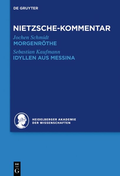Produktbild: Kommentar zu Nietzsches "Morgenr&ouml;the", "Idyllen aus Messina"