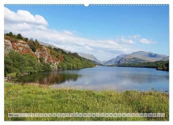 Produktbild: Gogledd Cymru - Nord-Wales (Wandkalender 2026 DIN A2 quer), CALVENDO Monatskalender