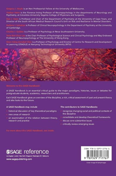 Produktbild: The SAGE Handbook of Clinical Neuropsychology