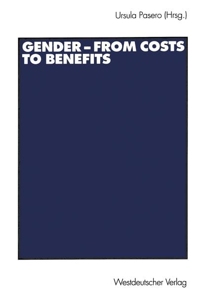 Produktbild: Gender &mdash; from Costs to Benefits