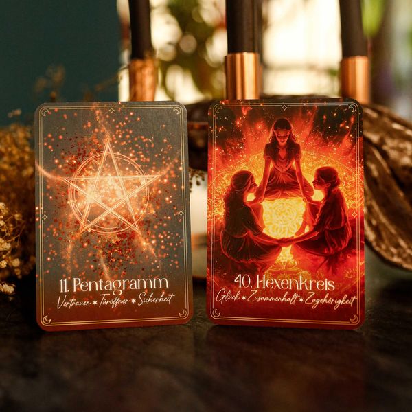 Produktbild: Alua Witch - Dein Hexenorakel - 40 Orakelkarten-96-seitiges Booklet
