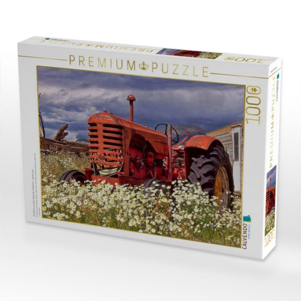 Produktbild: CALVENDO Puzzle Ein Motiv aus dem Kalender Traktoren - game over | 1000 Teile Lege-Gr&ouml;&szlig;e 64x48cm Foto-Puzzle f&uuml;r gl&uuml;ckliche Stunden