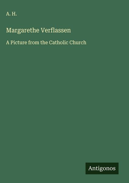 Produktbild: Margarethe Verflassen