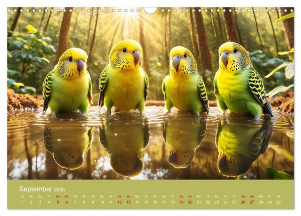 Produktbild: Tierische Urlaubstr&auml;ume (Wandkalender 2026 DIN A3 quer), CALVENDO Monatskalender