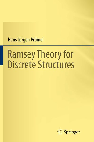 Produktbild: Ramsey Theory for Discrete Structures