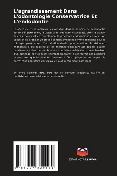 Produktbild: L'agrandissement Dans L'odontologie Conservatrice Et L'endodontie
