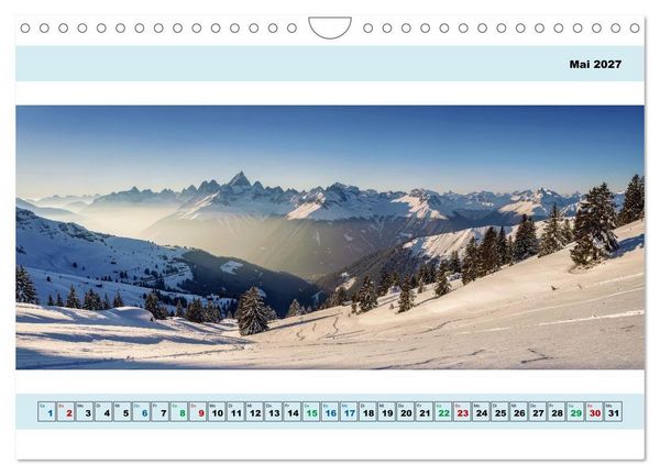 Produktbild: Alpen - Panorama - Mehr Aussicht geht nicht (Wandkalender 2027 DIN A4 quer), CALVENDO Monatskalender