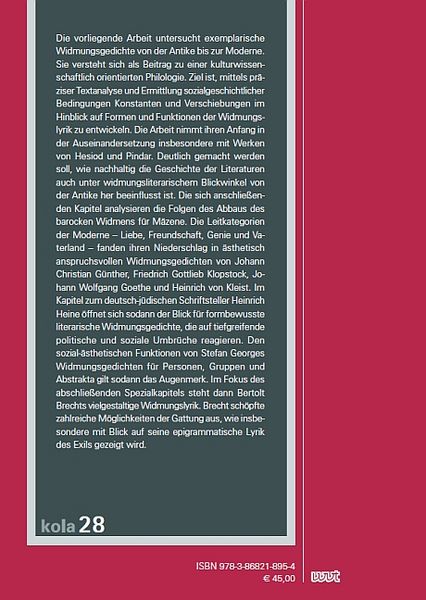 Produktbild: Von Hesiod bis Brecht