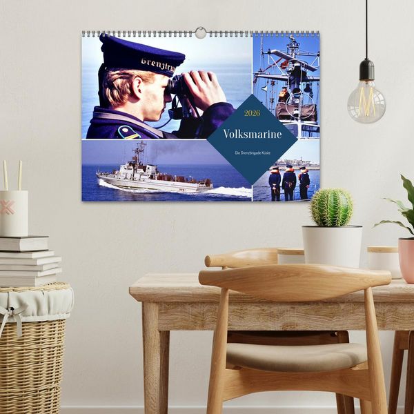 Produktbild: Volksmarine - Die Grenzbrigade K&uuml;ste (Wandkalender 2026 DIN A3 quer), CALVENDO Monatskalender