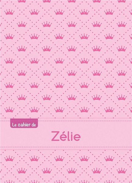 Produktbild: Cahier zelie seyes,96p,a5 princesse