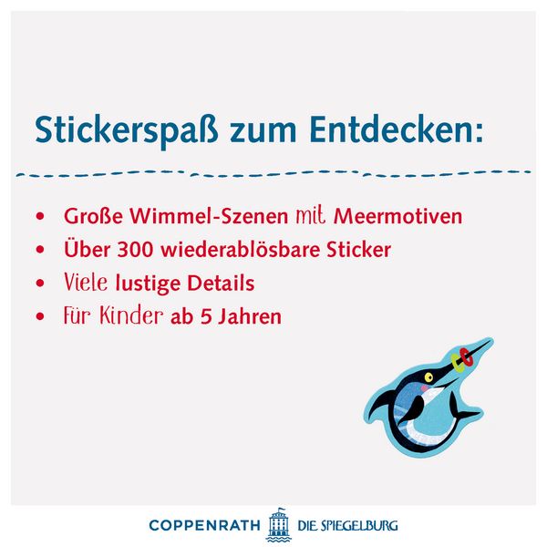 Produktbild: Wimmel-Stickerwelt: Im Meer