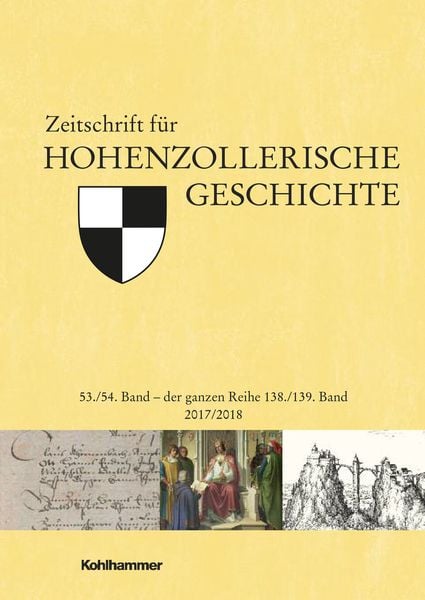 Produktbild: Zeitschrift f&uuml;r Hohenzollerische Geschichte