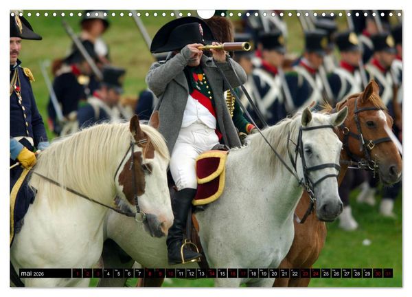 Produktbild: Waterloo - Juin 1815: la derni&egrave;re carte de Napol&eacute;on (Calendrier mural 2026 DIN A3 vertical), CALVENDO calendrier mensuel