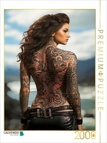 Produktbild: CALVENDO Puzzle Tattoos | 2000 Teile Lege-Gr&ouml;&szlig;e 90x67cm Foto-Puzzle f&uuml;r gl&uuml;ckliche Stunden