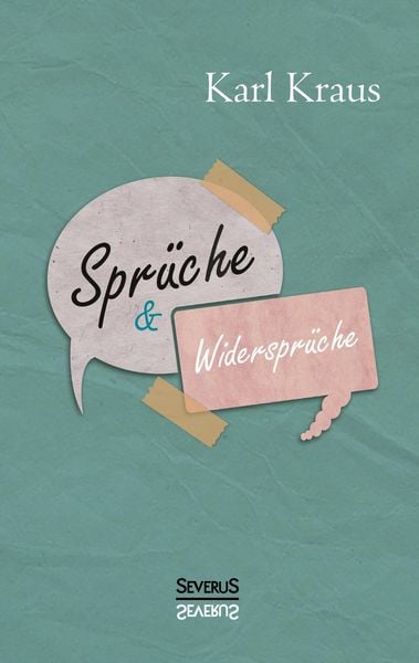 Produktbild: Kraus, K: Spr&uuml;che und Widerspr&uuml;che