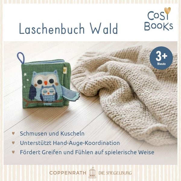 Produktbild: CosyBooks: Babys Laschenbuch Wald