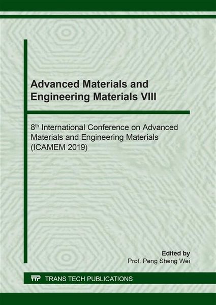Produktbild: Advanced Materials and Engineering Materials VIII