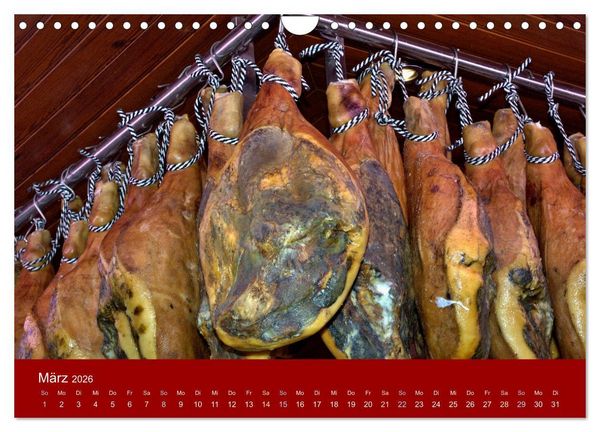 Produktbild: Schinken und Wurst (Wandkalender 2026 DIN A4 quer), CALVENDO Monatskalender