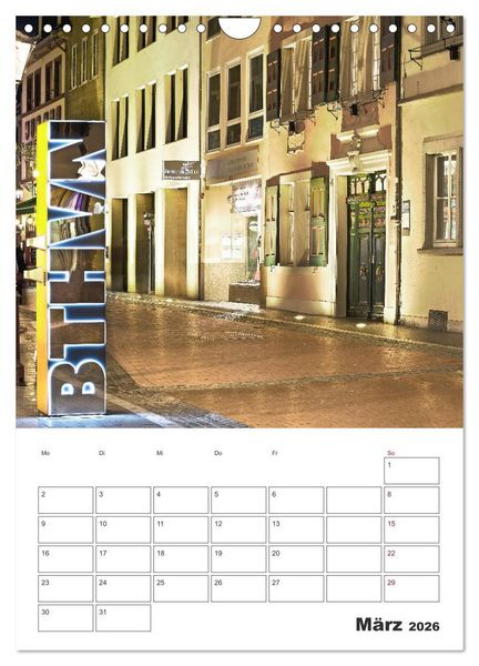 Produktbild: Beethovenstadt Bonn (Wandkalender 2026 DIN A4 hoch), CALVENDO Monatskalender