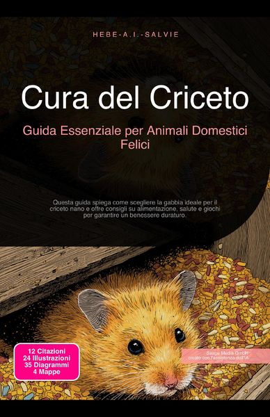 Produktbild: Cura del Criceto: Guida Essenziale per Animali Domestici Felici