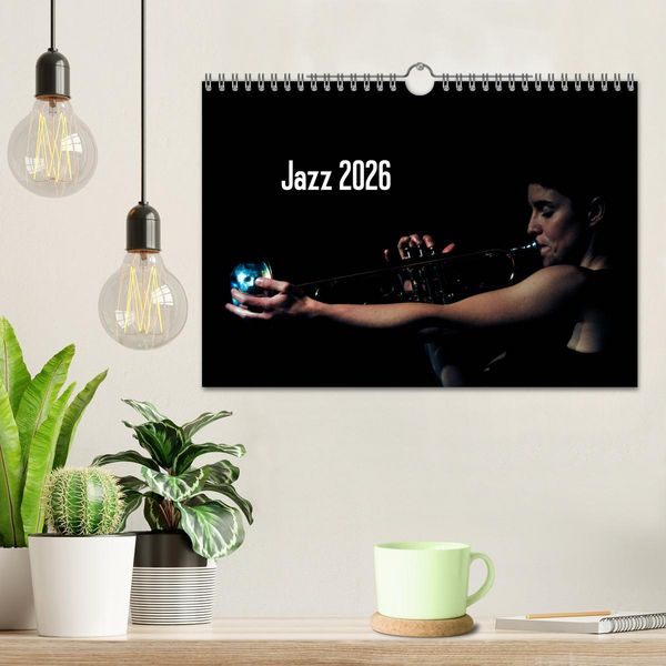 Produktbild: Jazz 2026 (Wandkalender 2026 DIN A4 quer), CALVENDO Monatskalender