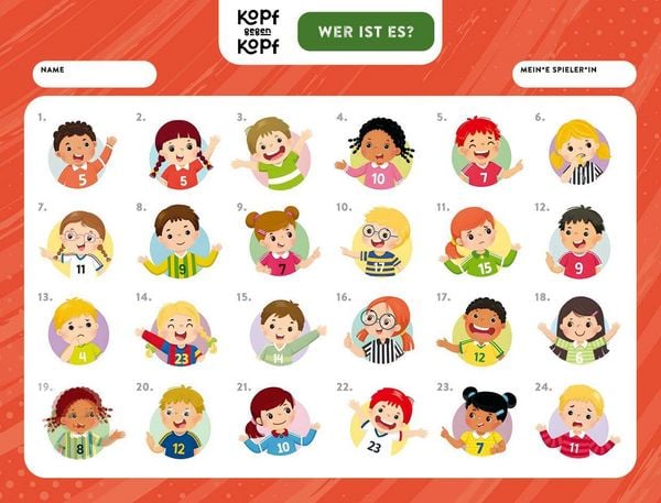 Produktbild: Der ultimative Spielblock: Kopf gegen Kopf &ndash; Fu&szlig;ball: Ran an den Ball!