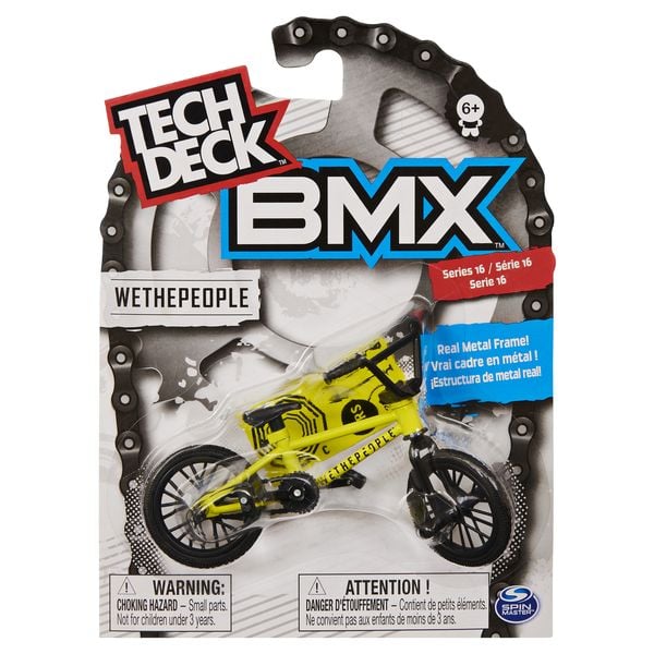 Produktbild: Tech Deck - BMX-Fingerfahrrad, authentisches Mini-BMX f&uuml;r Stunts, original Marken-Artwork, f&uuml;r Fingerakrobaten ab 6 Jahren, Zufallsauswahl