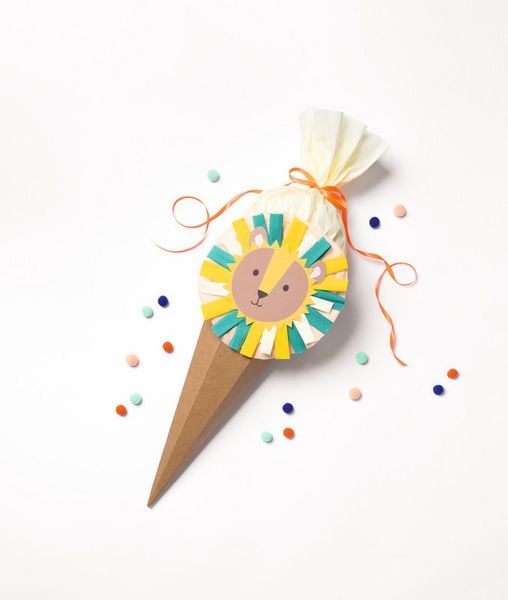 Produktbild: Folia Schult&uuml;te Bastelset SAFARI SCHOOL, 1 St&uuml;ck